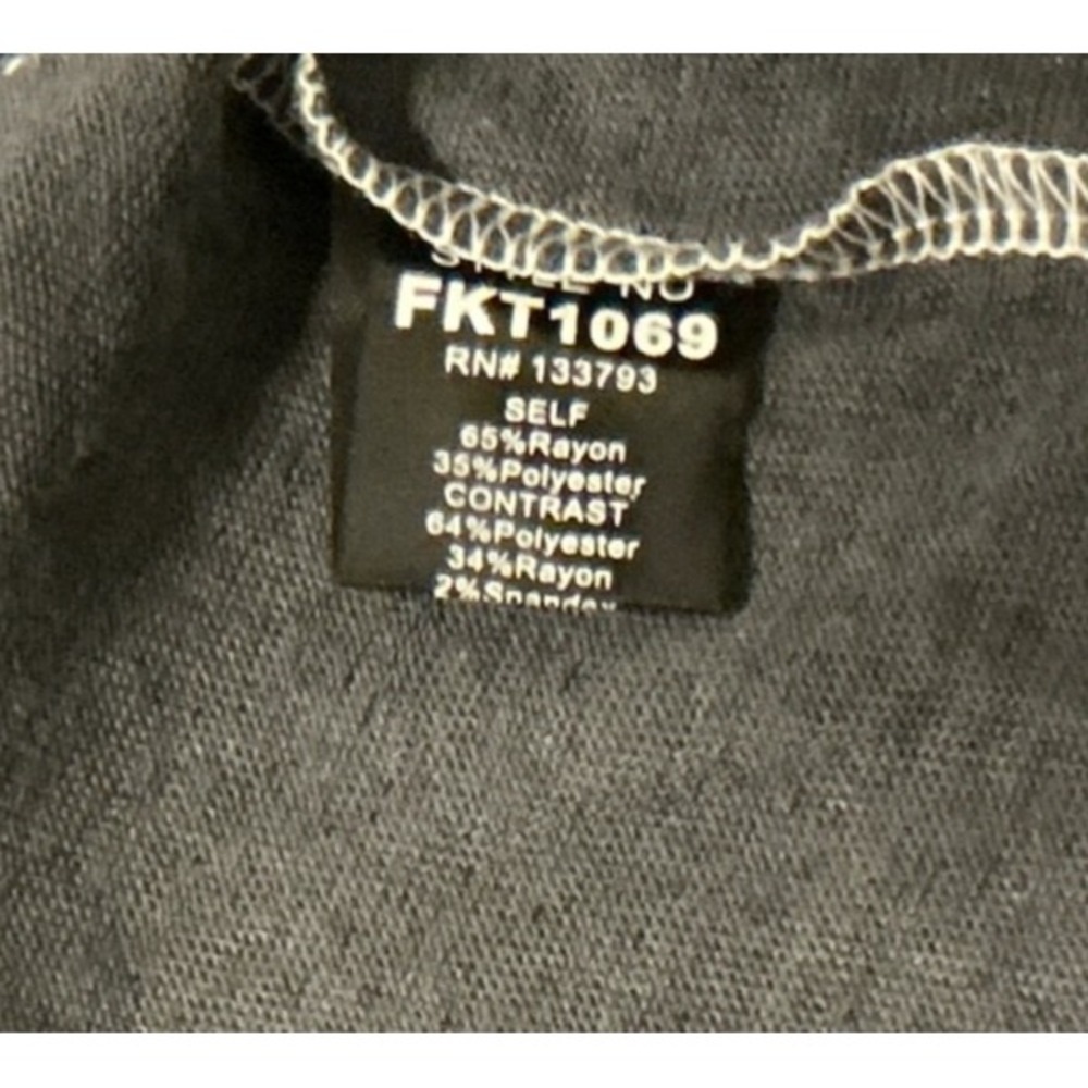 POL Oversized Top Size S Gray Grunge Boho Crochet Waffle Trim Boxy Slouchy Knit - Picture 5 of 5